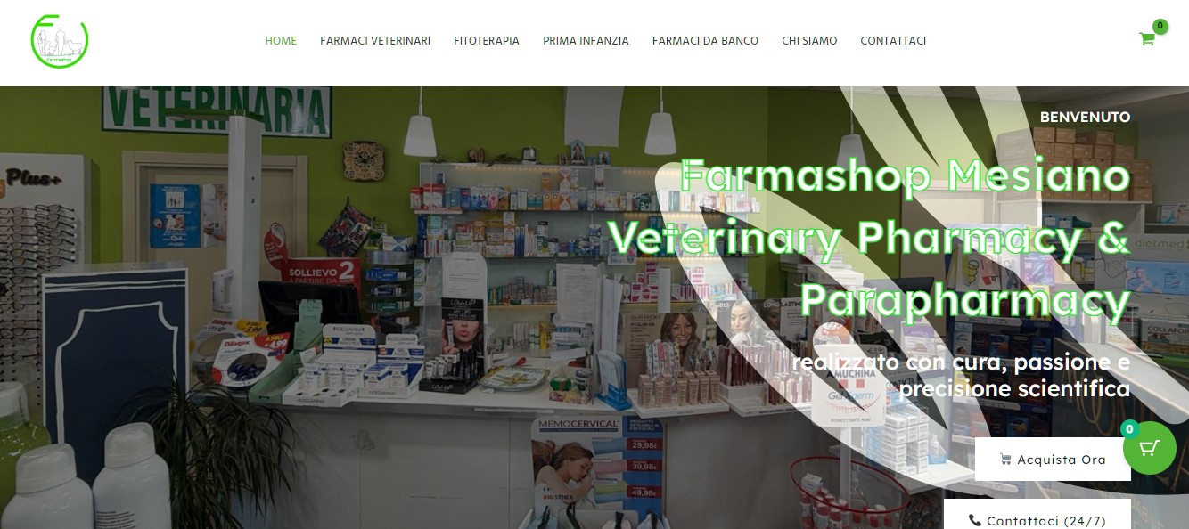 About Us farmashopmesiano.it